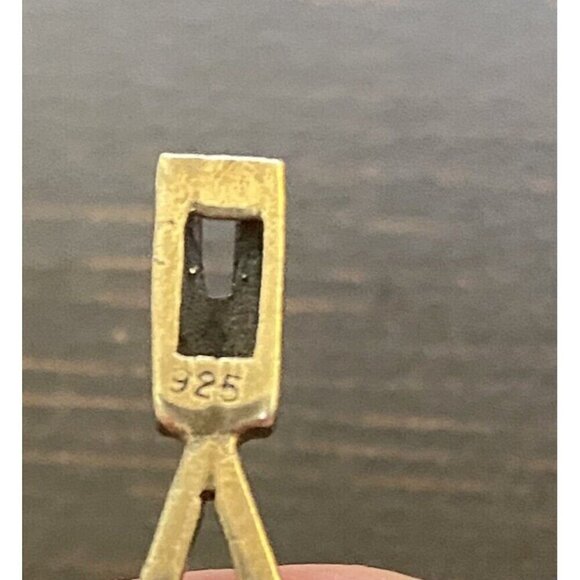 Silver .925 Ladies 7.5" Chain Bracelet Faux Faceted Red Stones - Picture 6 of 8